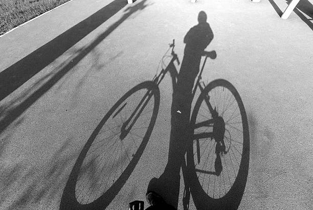 USA, Oregon seattle trick bike rider