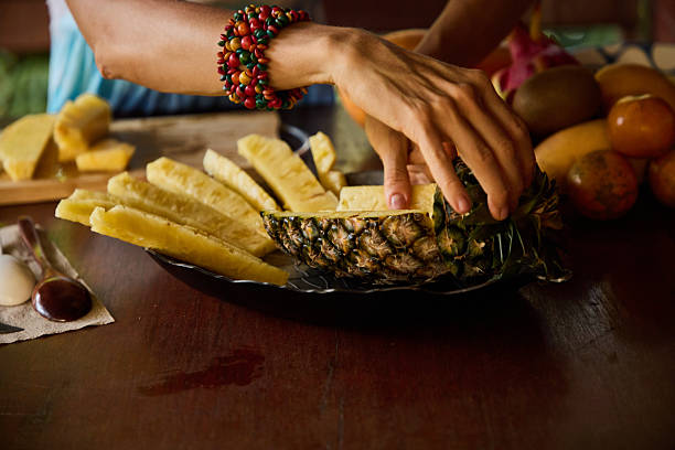 Abacaxi: Sabor Refrescante, Saúde Vibrante! - receita deliciosa profissional - passo 2
