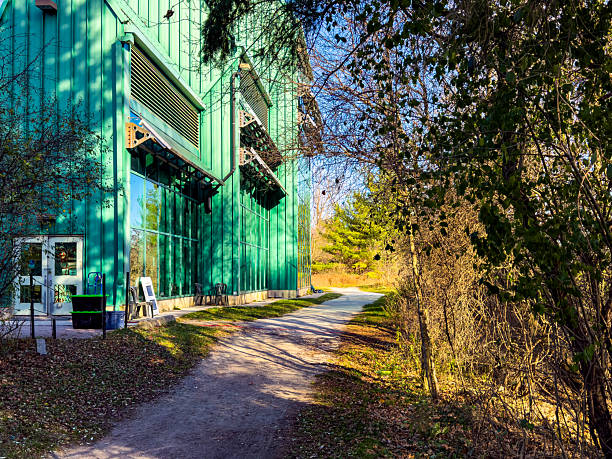 Multi color Leaves in Kortright Centre Conservation and Parkplatz Kanada at Autumn, Woodbridge, Vaughan, Canada