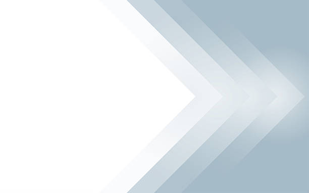 abstrakter pfeil-hintergrundvektor – transparentes direktionales chevron-design mit verlaufsebenen, perfekt für geschäfts-, präsentations-, technologie-, fortschritts- oder bewegungskonzepte - bewegung stock-grafiken, -clipart, -cartoons und -symbole