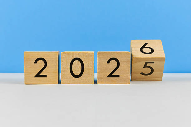 istock New Year 2026 on wood block 2213102903