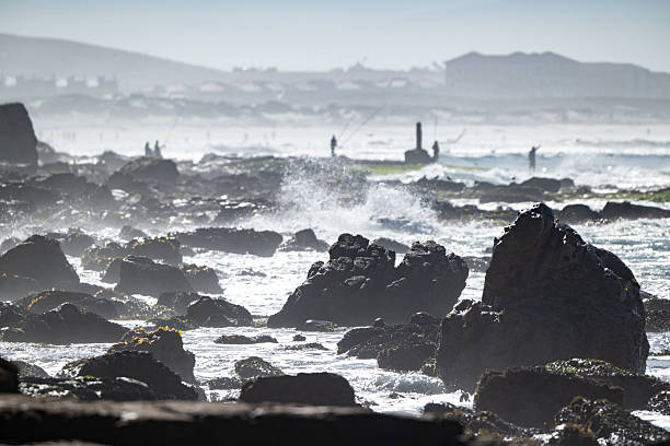 Rocky coastline in Kalk bay