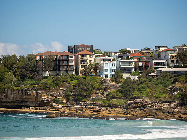 Waterfront homes in Bondi, Sydney, Australia