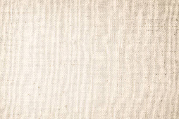 istock Brown sackcloth woven texture background in natural pattern. Jute hessian burlap, linen background in light beige cream color blank. Weaving canvas fiber line cotton cloth textured as organic. 2213122846