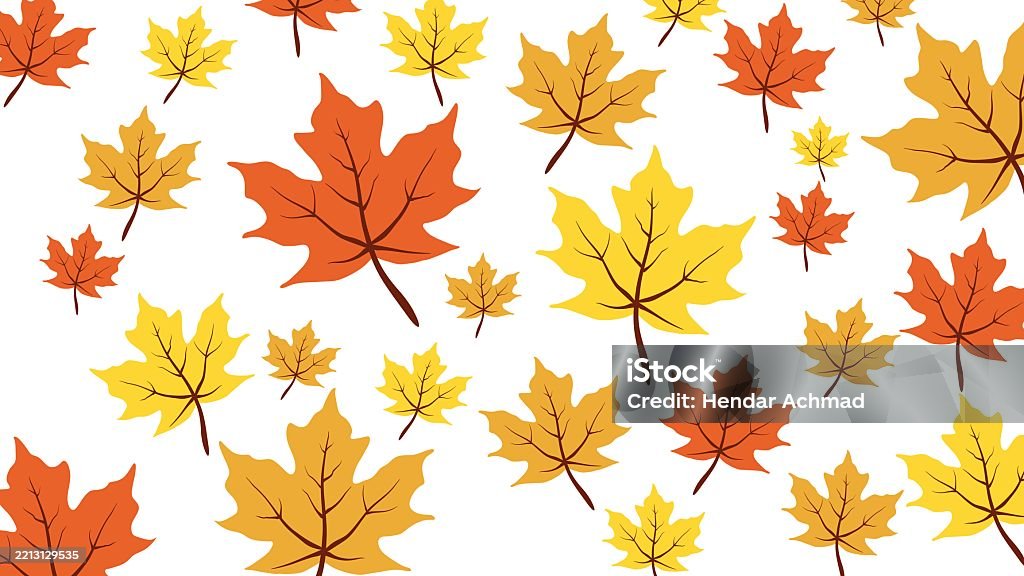 Maple Texture Background Vector Maple Leaf Texture Pattern Background Stock Illustration - Download ...