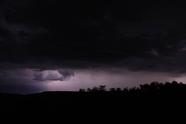 istock Scenery from the Valley with Storms and Flowers 2213131868