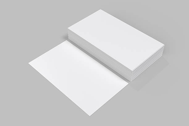 istock Modern business card mockup on the stack with front and back isolated. Template design for presentation branding identity, namecard, gift card, invitation, game card, greeting card, stationery, ads 2213138405