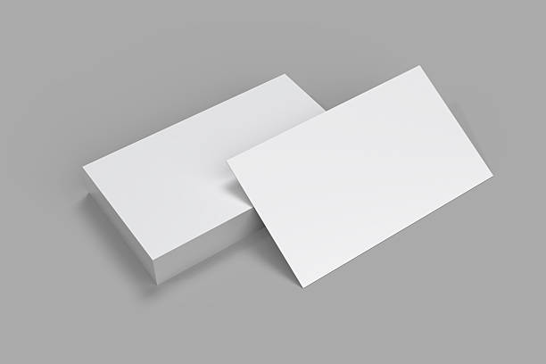 istock Modern business card mockup on the stack with front and back isolated. Template design for presentation branding identity, namecard, gift card, invitation, game card, greeting card, stationery, ads 2213138408