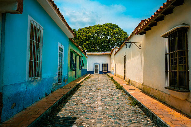 istock stone alley with colonial houses 2213141119