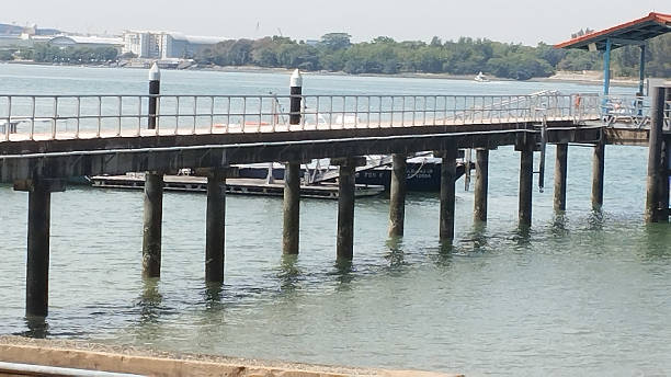 istock clear bright day at a jetty by the beach 2213155869