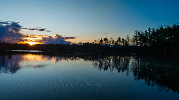 istock Morning Mist Over Finnish Lake 2213171037