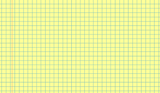 istock Yellow checkered legal pad paper. 2213175462