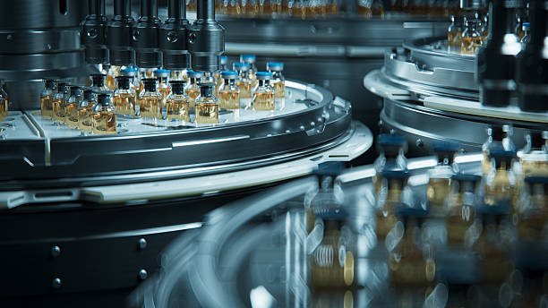 istock Pharmaceutical Bottling Process in a Modern Industrial Production Facility 2213180429