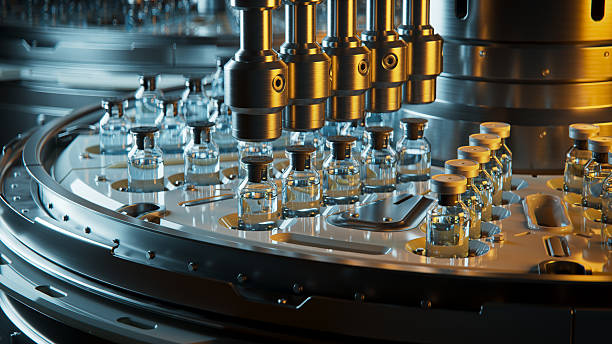istock Pharmaceutical Bottling Process in a Modern Industrial Production Facility 2213180431