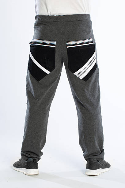 istock Stylish Gray Joggers Featuring a Unique Pocket Design Perfect for Active Lifestyles 2213183132