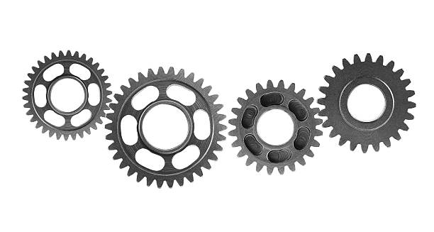 istock Metal gear teamwork business concept. 2213186701