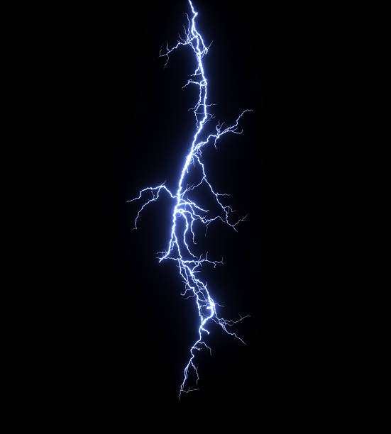 istock Electric lightning glow specials effect isolated black backgrounds 3d rendering png 2213192719