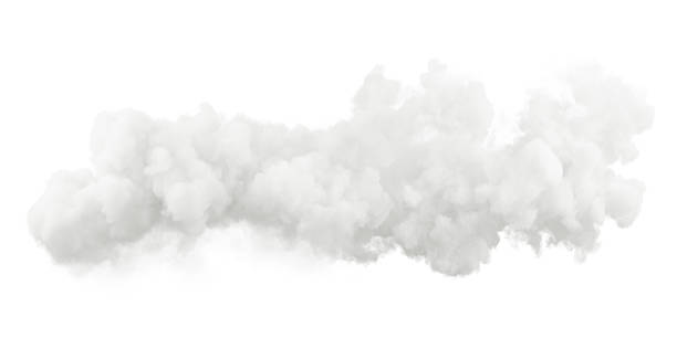 istock Pure clouds freedom shapes on white backgrounds 3d rendering 2213192726