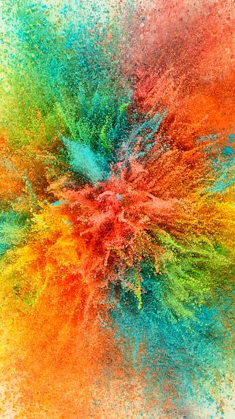 istock Abstract Holi Coloured Powder Explosion. 2213193655