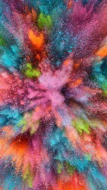 istock Abstract Holi Coloured Powder Explosion. 2213193667
