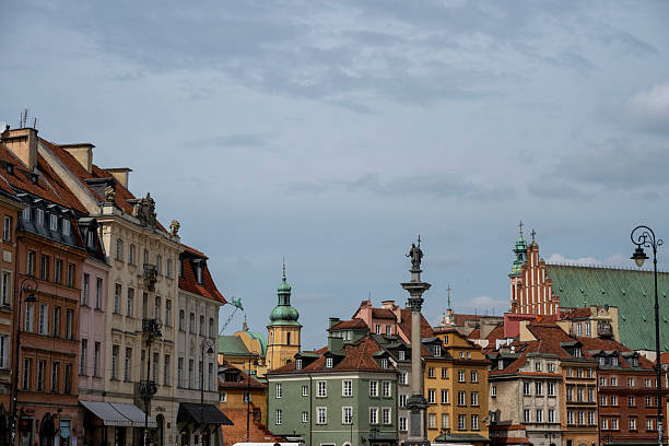istock Old town city skyline, Warsaw 2213207396