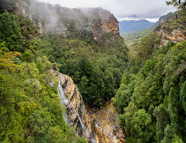 istock Bridal Veil Falls in Blue mountains, Australia 2213222031