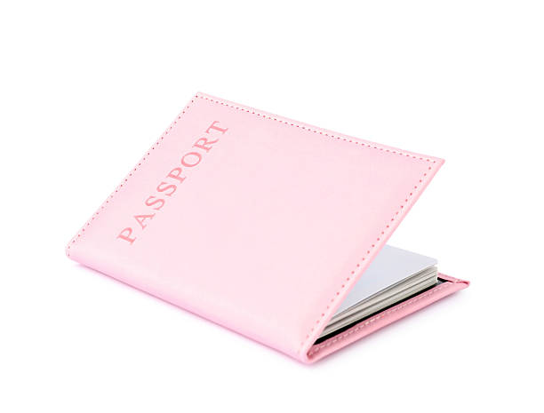 istock Passport in bright cover isolated on white 2213232520