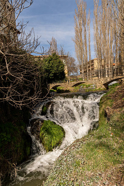 istock Vertical image of the small bridge 2213235819