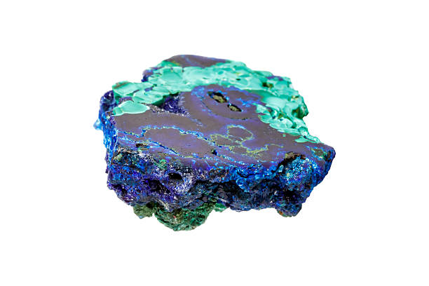 turquoise mineral stone sample macro photography