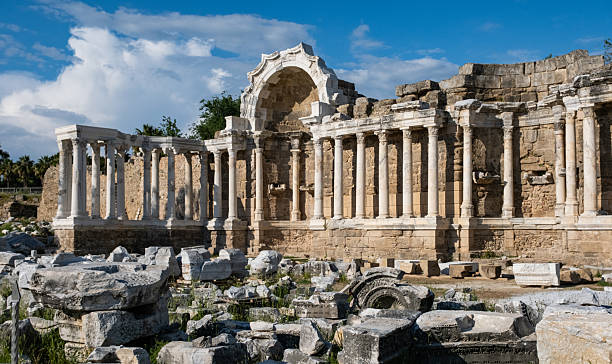 istock Antalya Side Ancient City Photo 2213243752