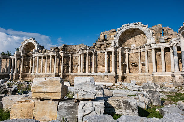 istock Antalya Side Ancient City Photo 2213243792