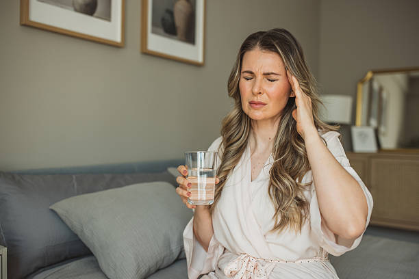 istock Mature woman having headache 2213251810