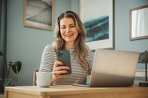 istock Women working at home office 2213252274