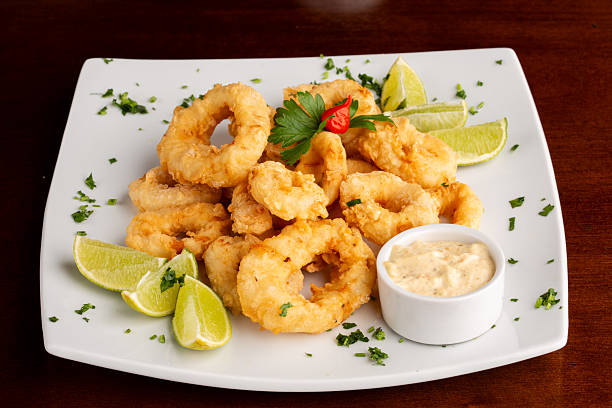 istock Onion rings with sauce 2213264020