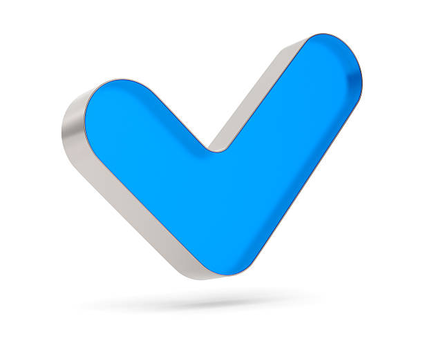 istock check mark sign on white background. Isolated 3D illustration 2213289379