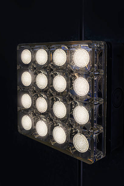 istock 16-channel LED strip is used as outdoor lighting. 2213295859