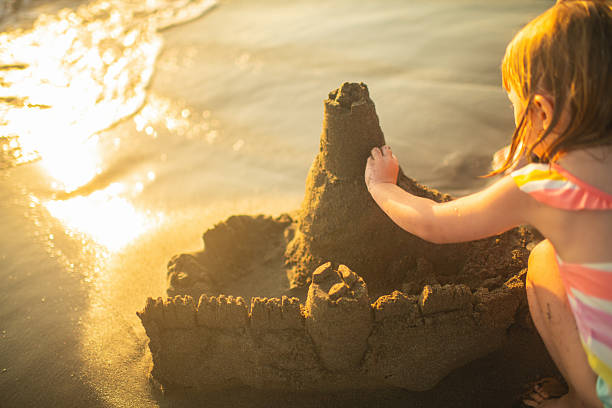 Little girl on summer holidays