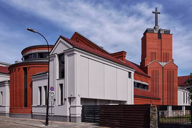istock Sanctuary of Divine Mercy in Plock 2213318771