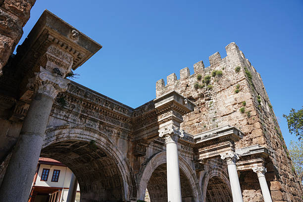 Hadrians Gate in Antalya City, Turkiye