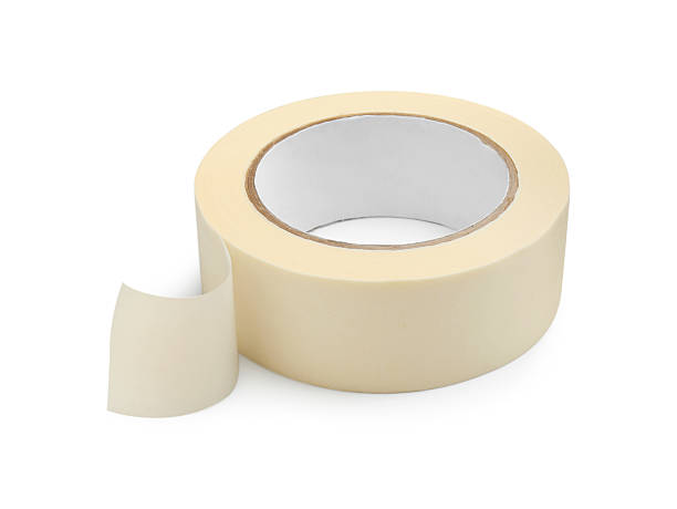 istock Roll of masking tape isolated on white 2213322160
