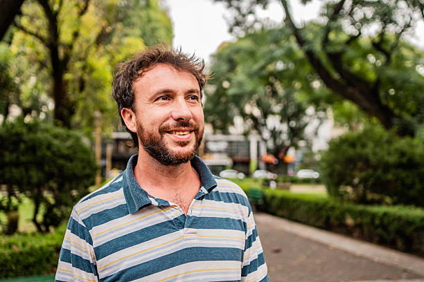 istock Mature man contemplating in a public park 2213328298