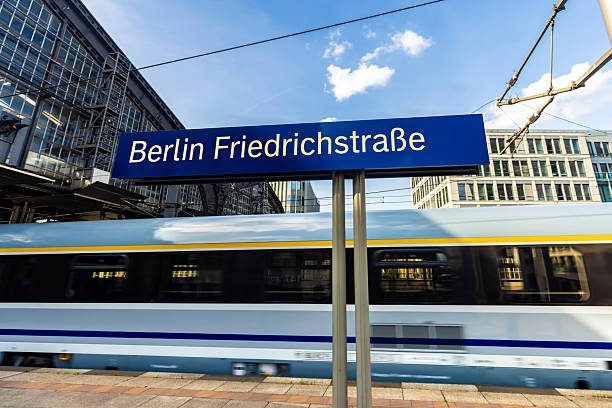 istock Train station Berlin Friedrichstrasse 2213330987