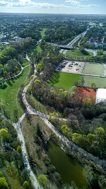 istock View of Westpark in Munich from above. 2213331422