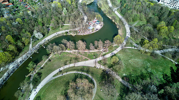 istock View of Westpark in Munich from above. 2213331424