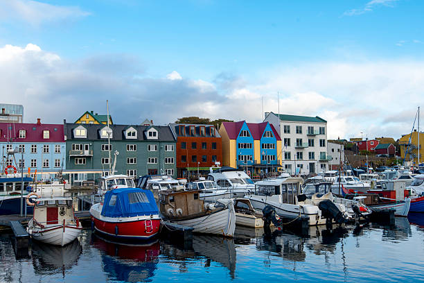 istock Torshavn Yacht Harbor 2213334103