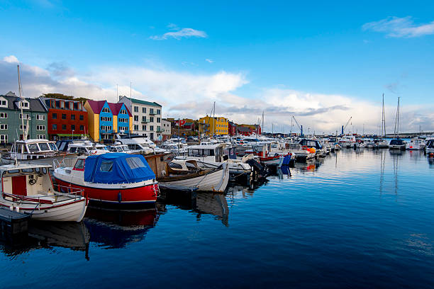 istock Torshavn Yacht Harbor 2213334655