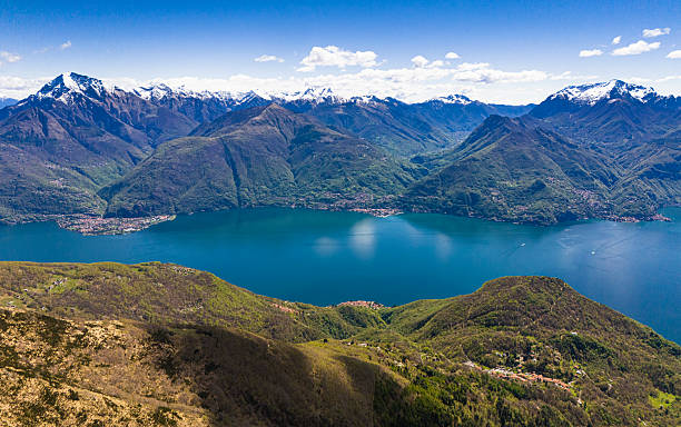 istock View of Lake Como from Mount Grona. 2213350330