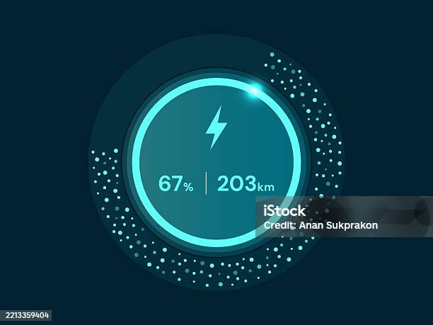 Battery Loading Image Electric Vehicle Battery Charging Interface With Battery Charging ...