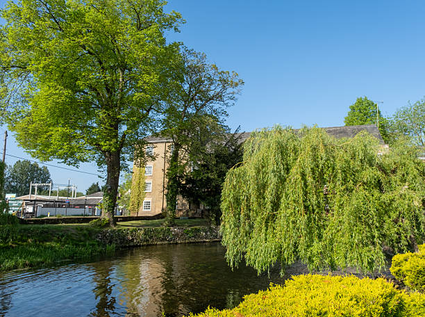 istock Sunny day at the mill pool 2213364233
