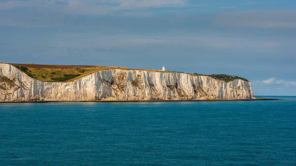 istock The White Chalk Cliffs of Dover from a Distance 2213374605